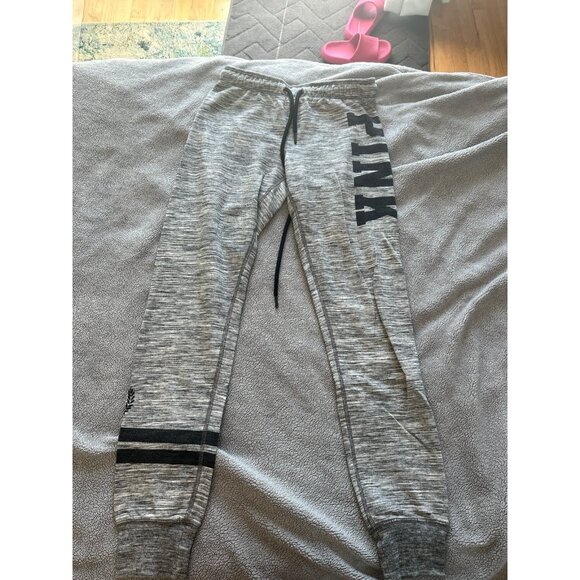 PINK brand grey sweatpants - Picture 1 of 3